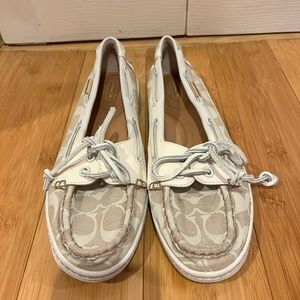 Coach boat shoes